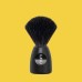Четка за бръснене nom-MÜHLE, изкуствен косъм Black Fibre, черна пластмасова дръжка 